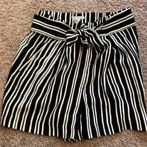 H&M striped shorts